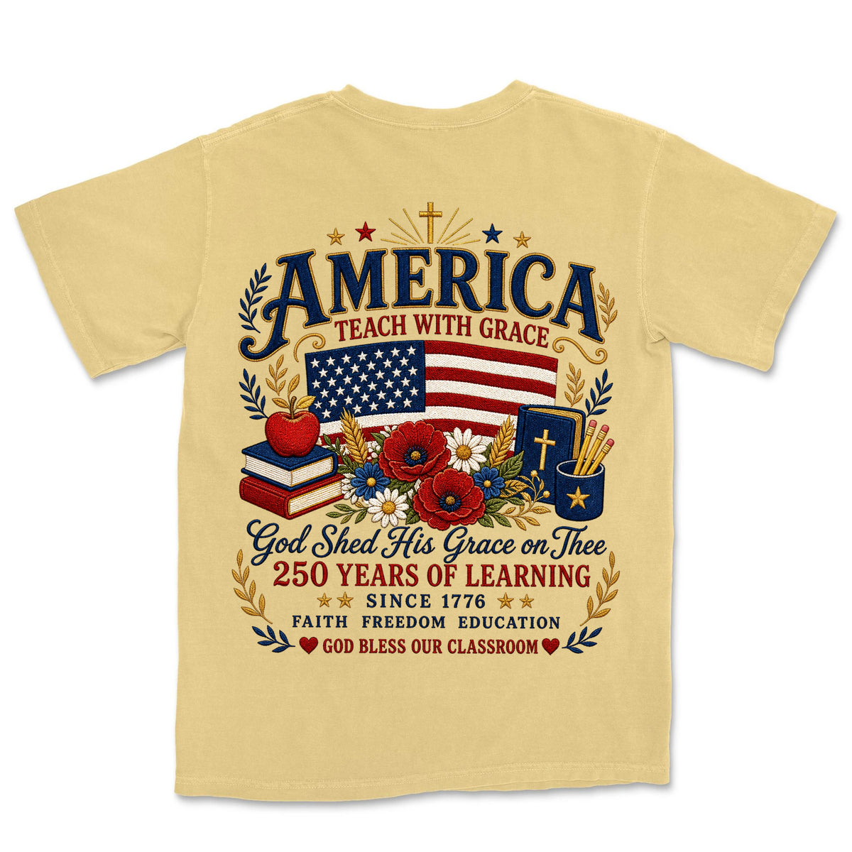 America Teach With Grace | Butter back