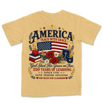 America Teach With Grace | Mustard back