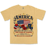 America Teach With Grace | Mustard front