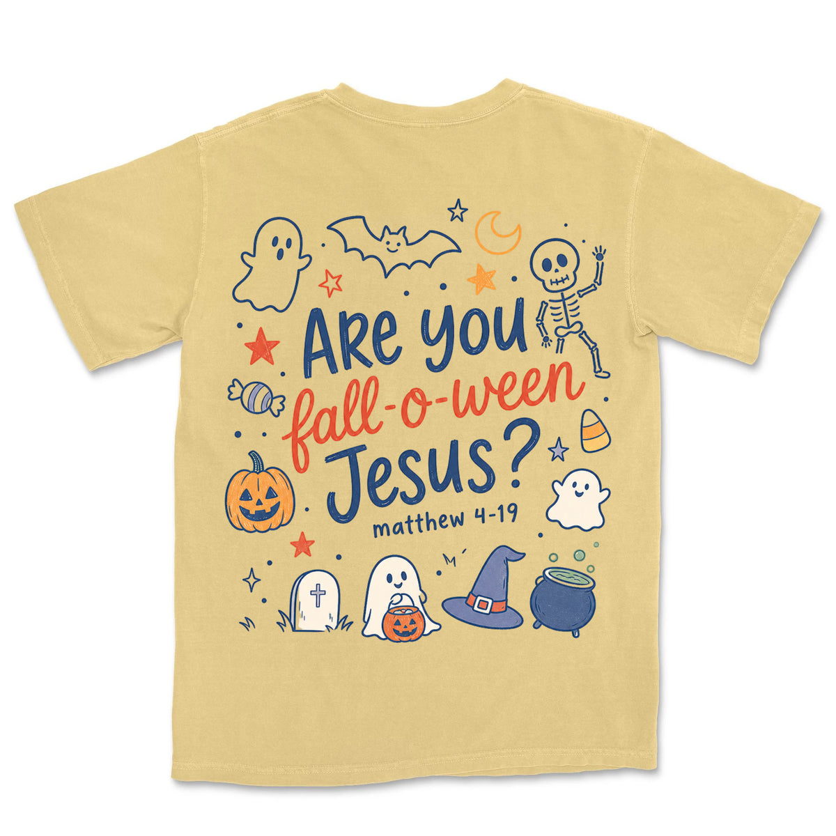 Fall-O-Ween Jesus | Butter back