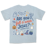 Fall-O-Ween Jesus | Chambray back