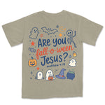 Fall-O-Ween Jesus | Sandstone back