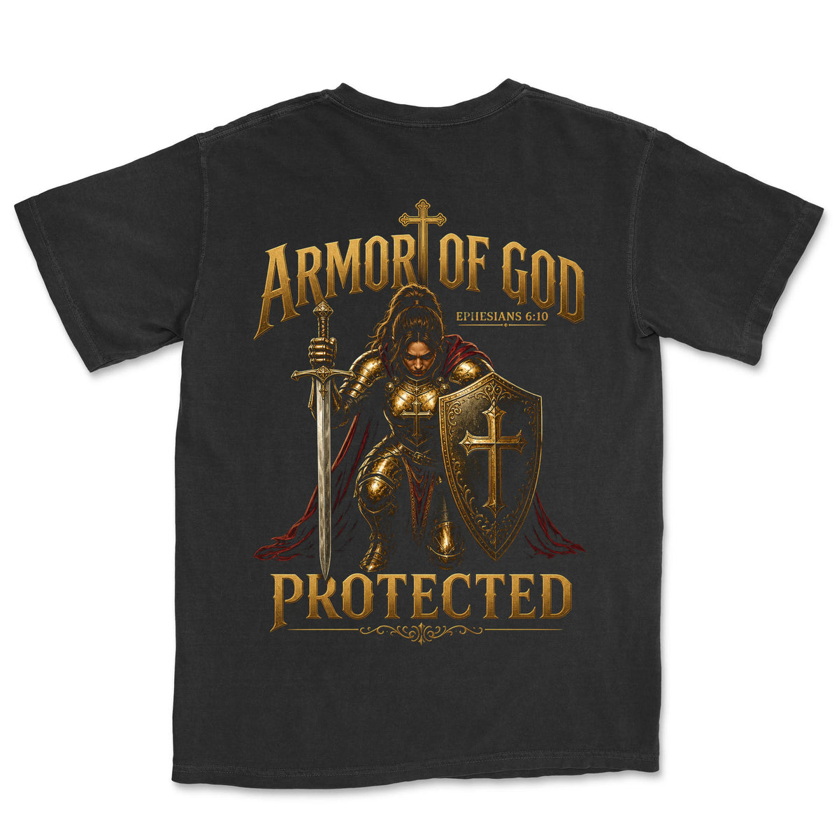 Armor of God Protected | Black back