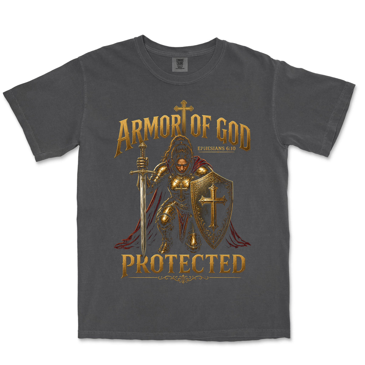 Armor of God Protected | Graphite front