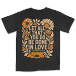 Be Done In Love Daisy Frame | Black back