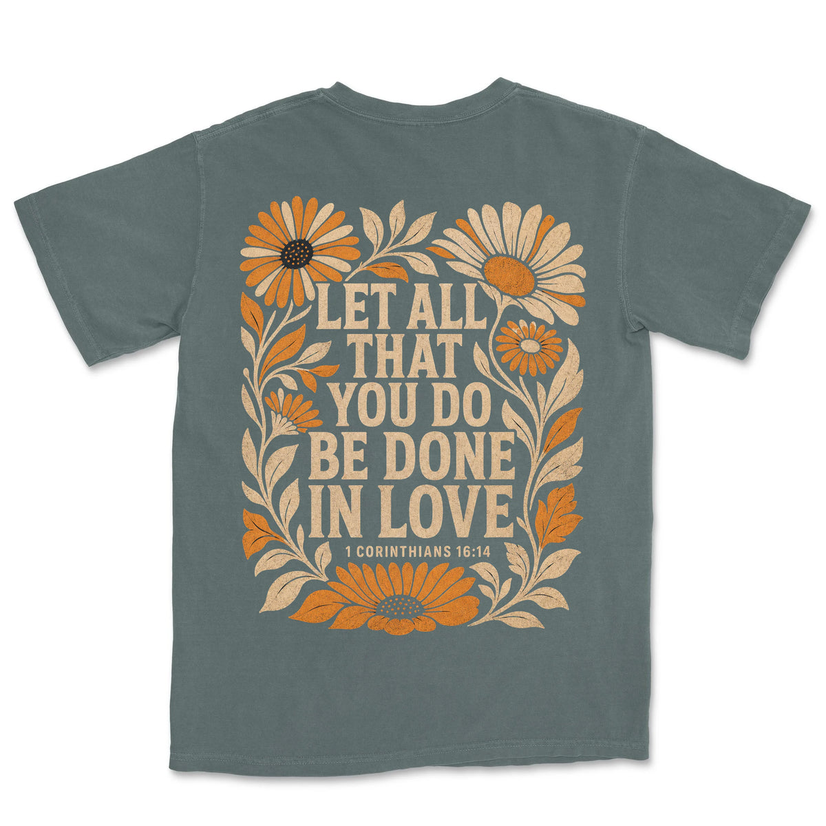 Be Done In Love Daisy Frame | Blue Spruce back
