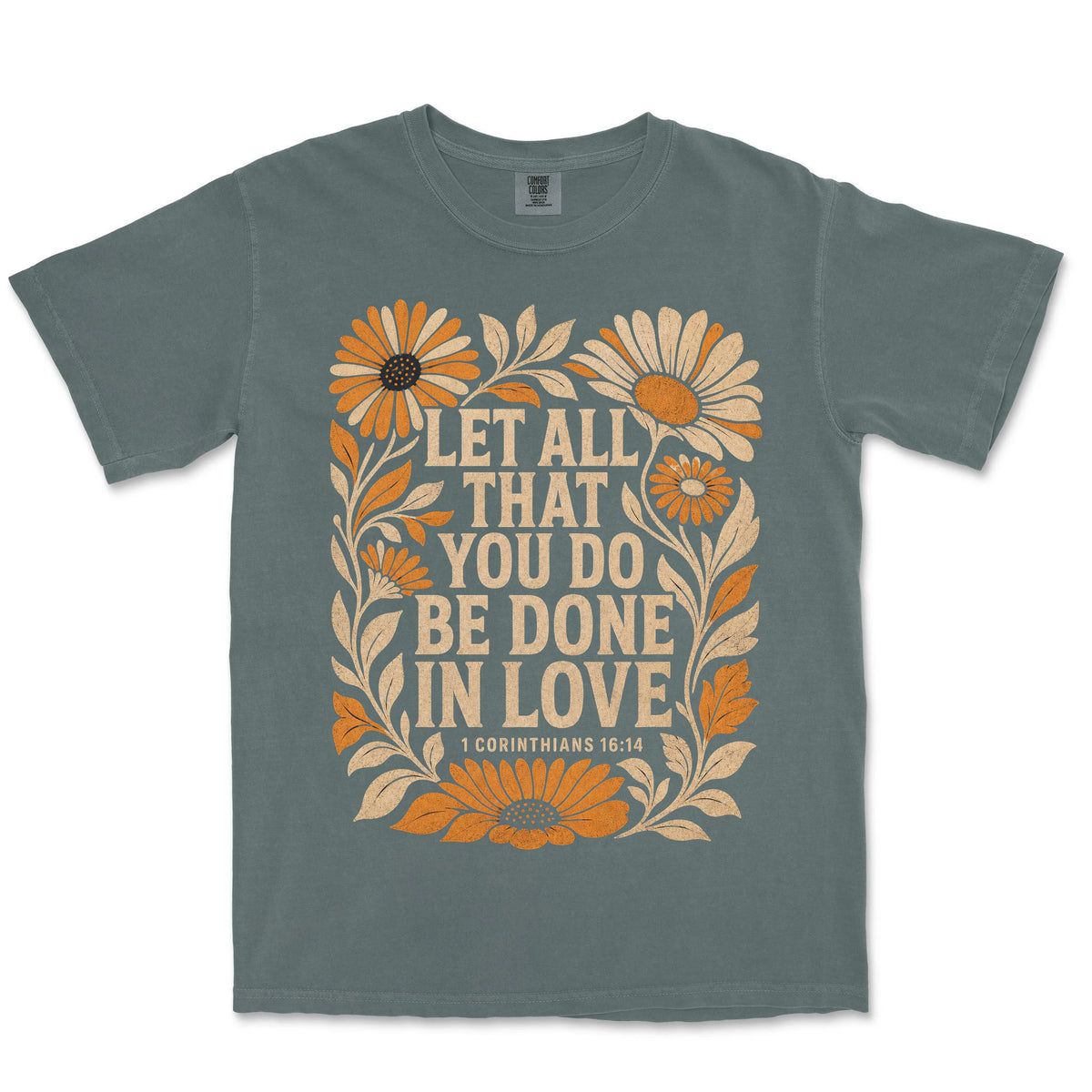 Be Done In Love Daisy Frame | Blue Spruce front