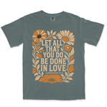 Be Done In Love Daisy Frame | Blue Spruce front