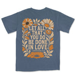 Be Done In Love Daisy Frame | Denim back