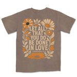 Be Done In Love Daisy Frame | Espresso back