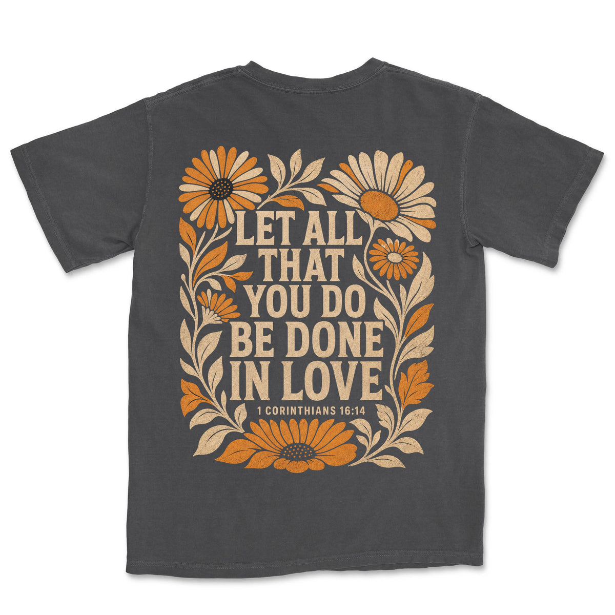 Be Done In Love Daisy Frame | Graphite back