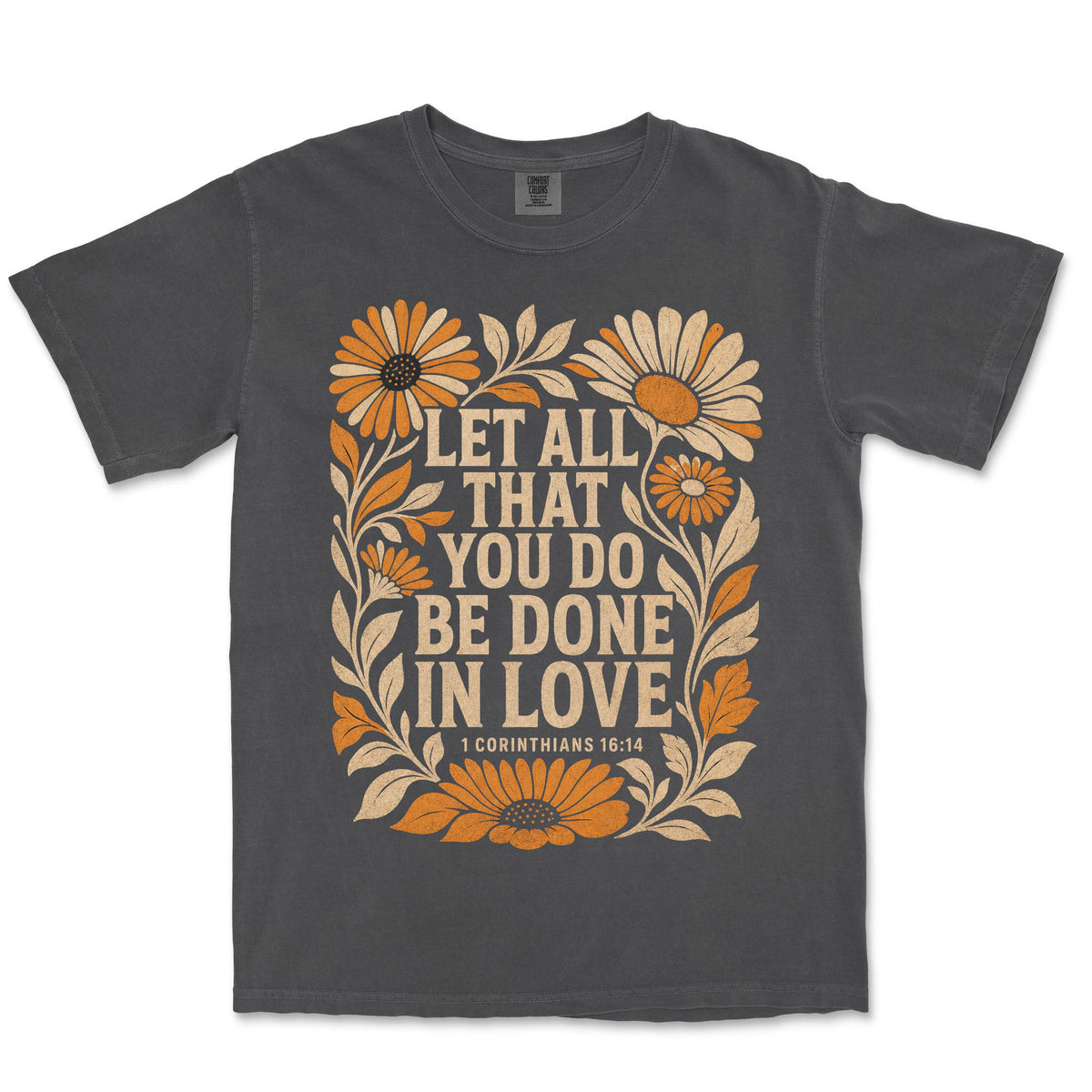 Be Done In Love Daisy Frame | Graphite front