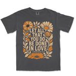 Be Done In Love Daisy Frame | Graphite front