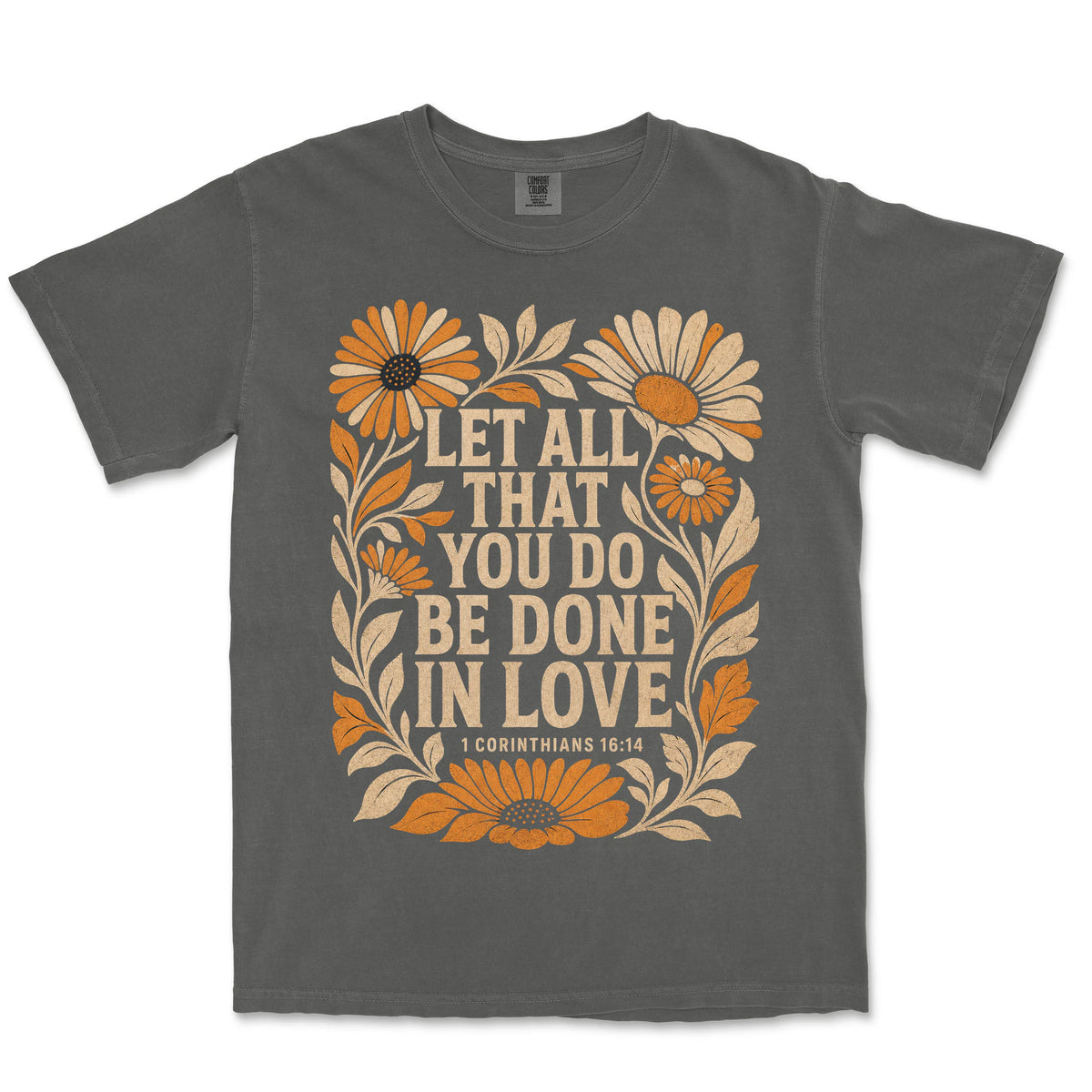 Be Done In Love Daisy Frame | Pepper front