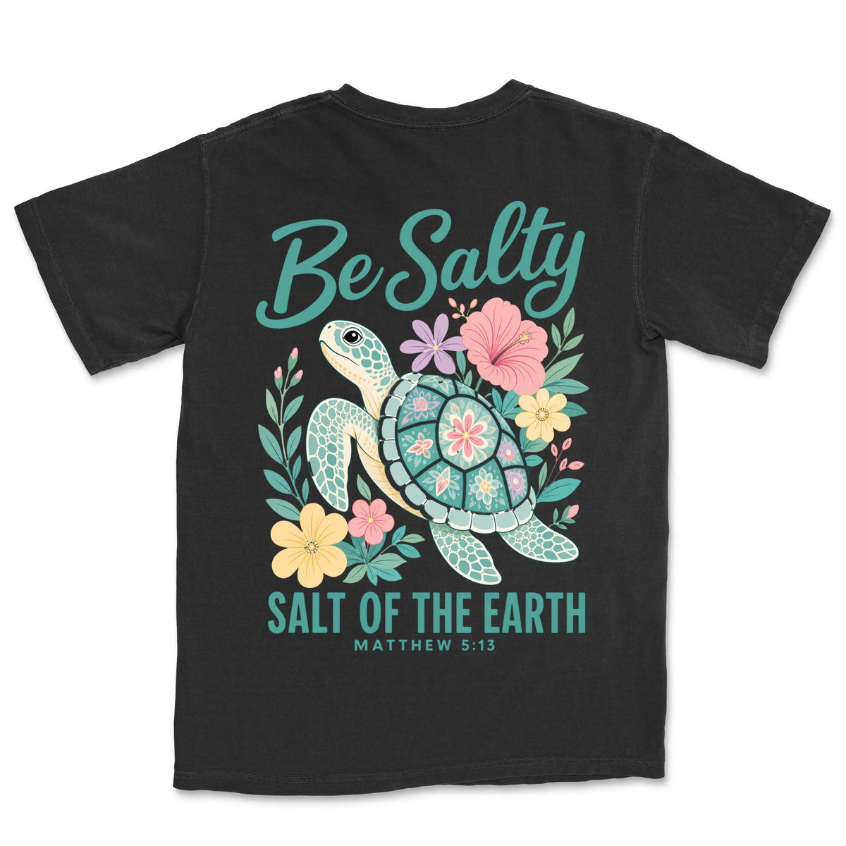 Be Salty Sea Turtle | Black back