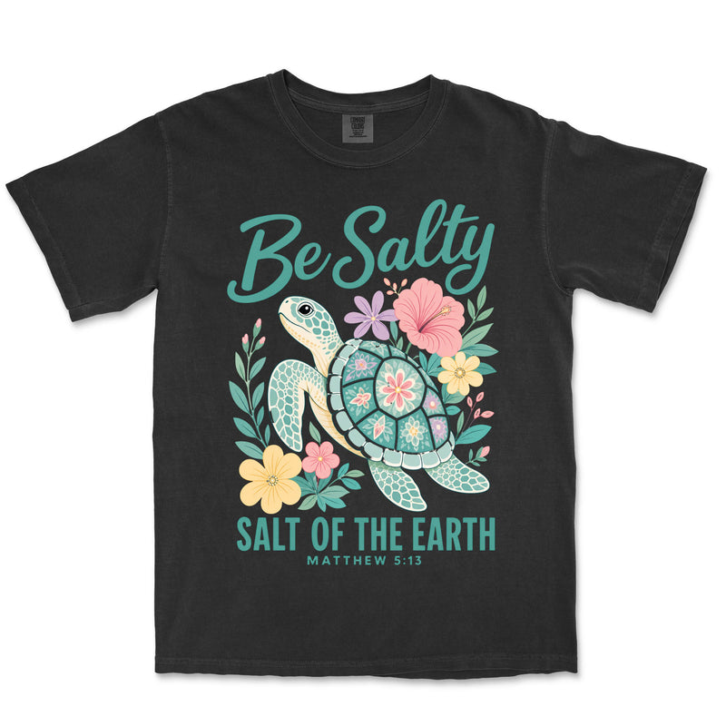 Be Salty Sea Turtle | Black front