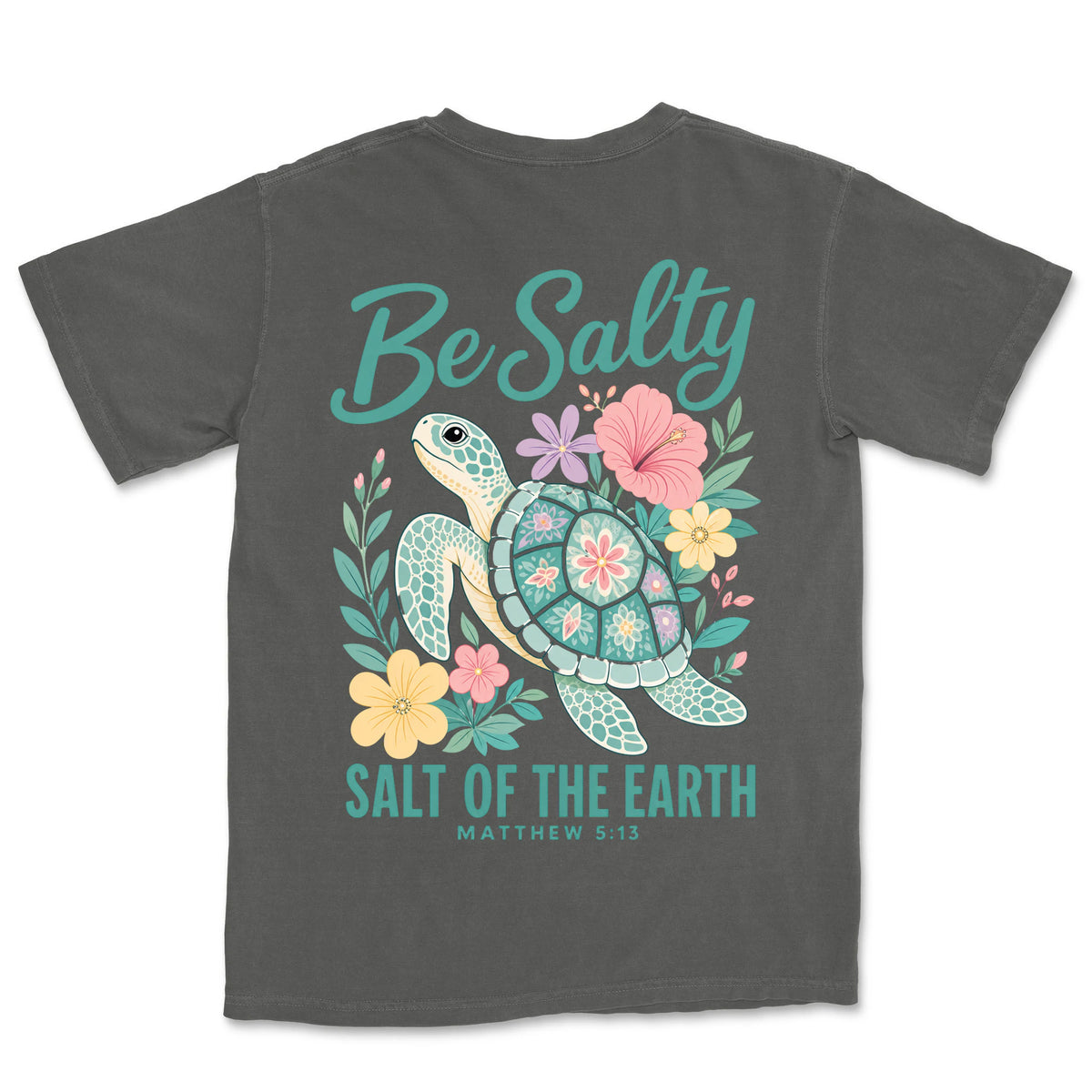 Be Salty Sea Turtle | Pepper back