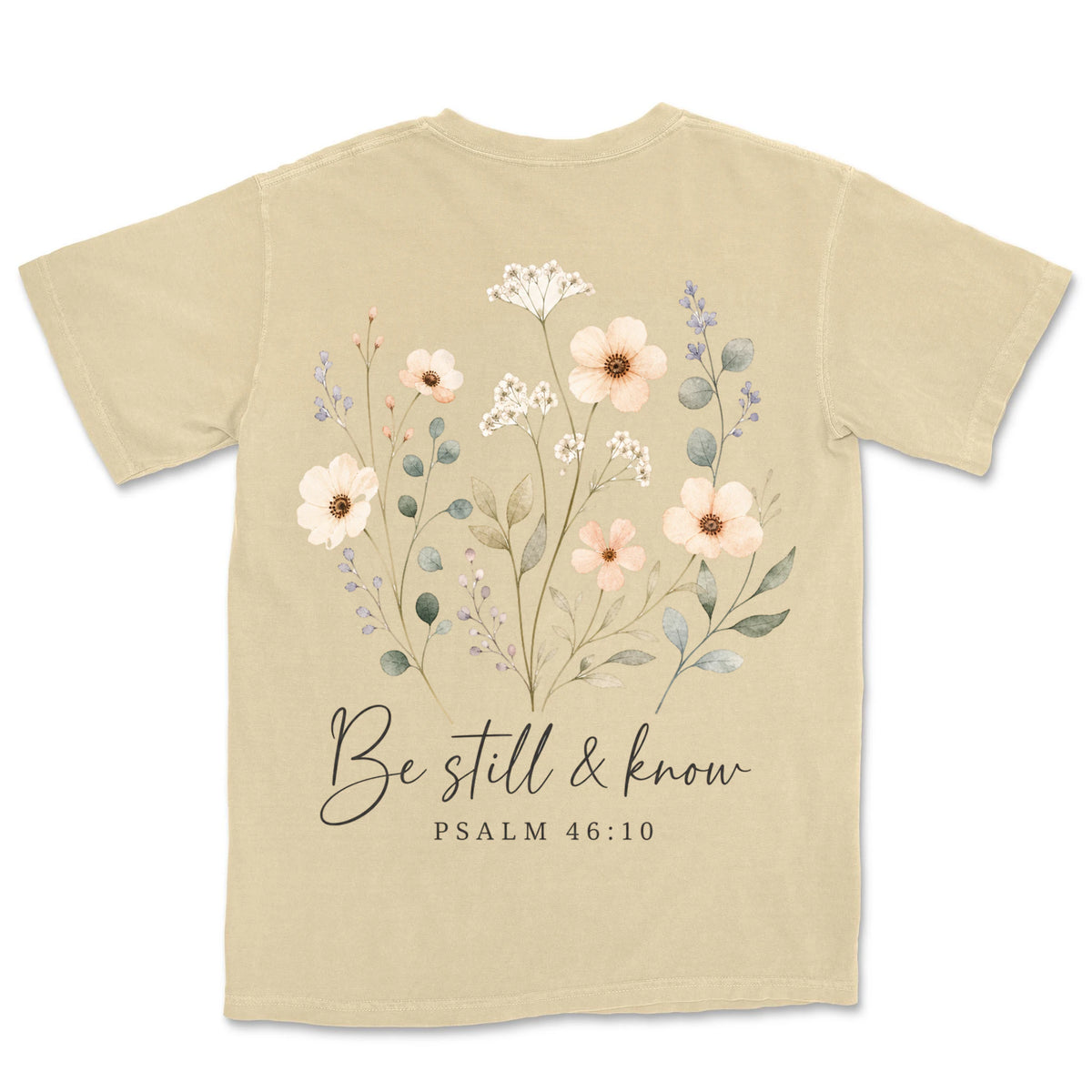 Be Still Wildflowers | Banana back