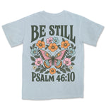 Be Still Butterfly Bloom | Chambray back