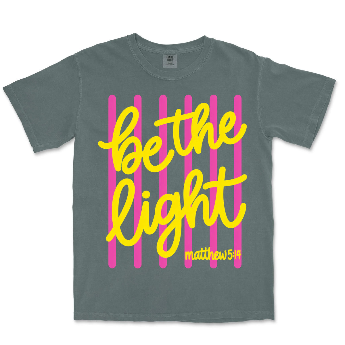 Be The Light Neon | Blue Spruce front