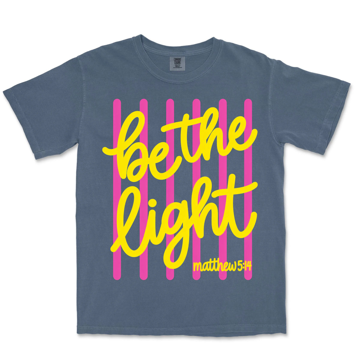 Be The Light Neon | Denim front