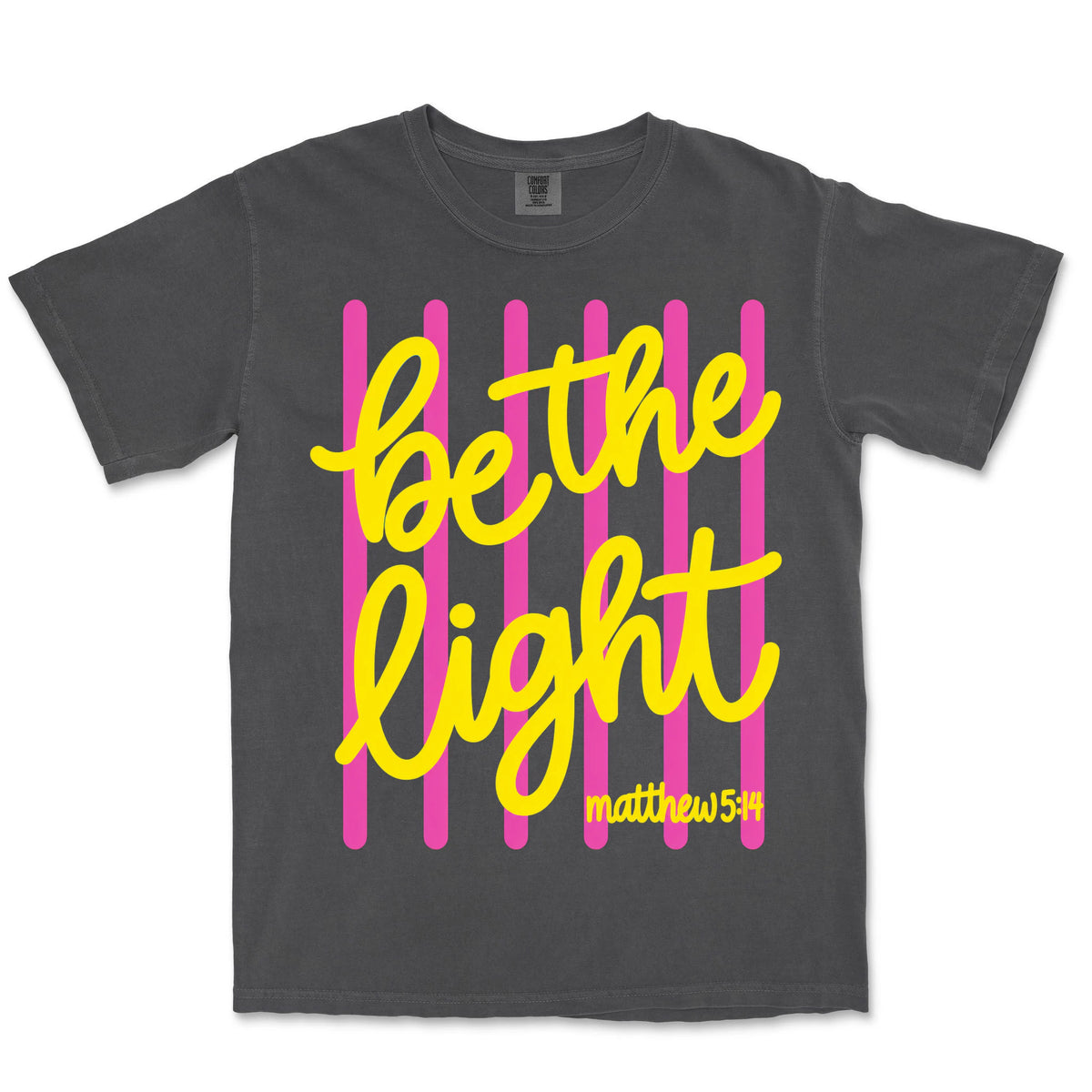 Be The Light Neon | Graphite front