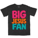Big Jesus Fan | Black front