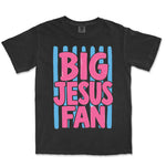 Big Jesus Fan | Black front
