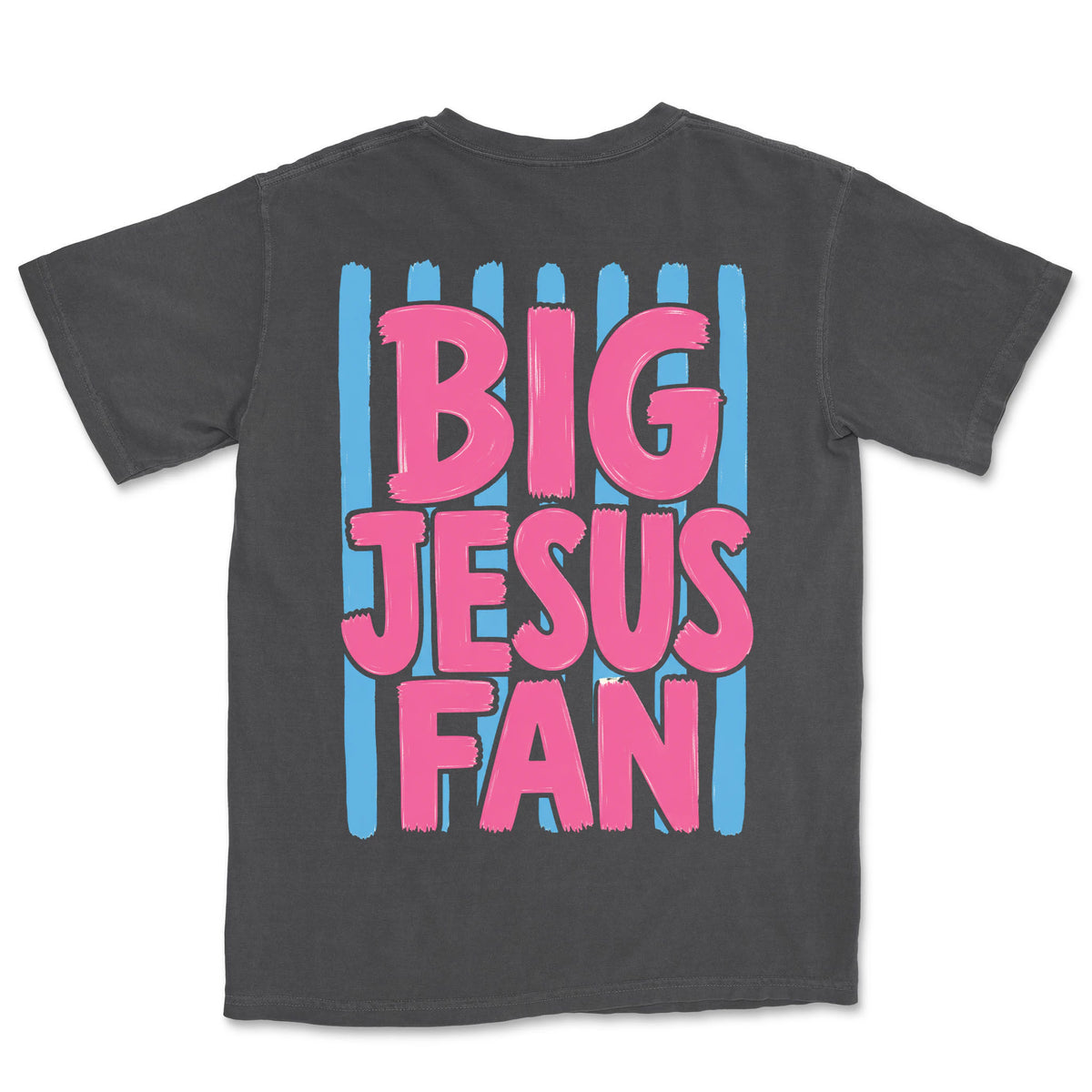 Big Jesus Fan | Graphite back
