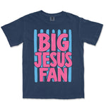 Big Jesus Fan | Navy front