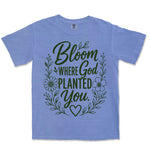 Bloom Where God Planted You | Flo Blue front