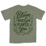 Bloom Where God Planted You | Sage back