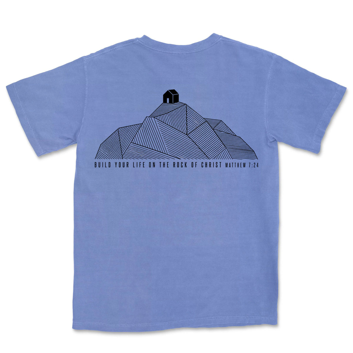Built On The Rock | Flo Blue back