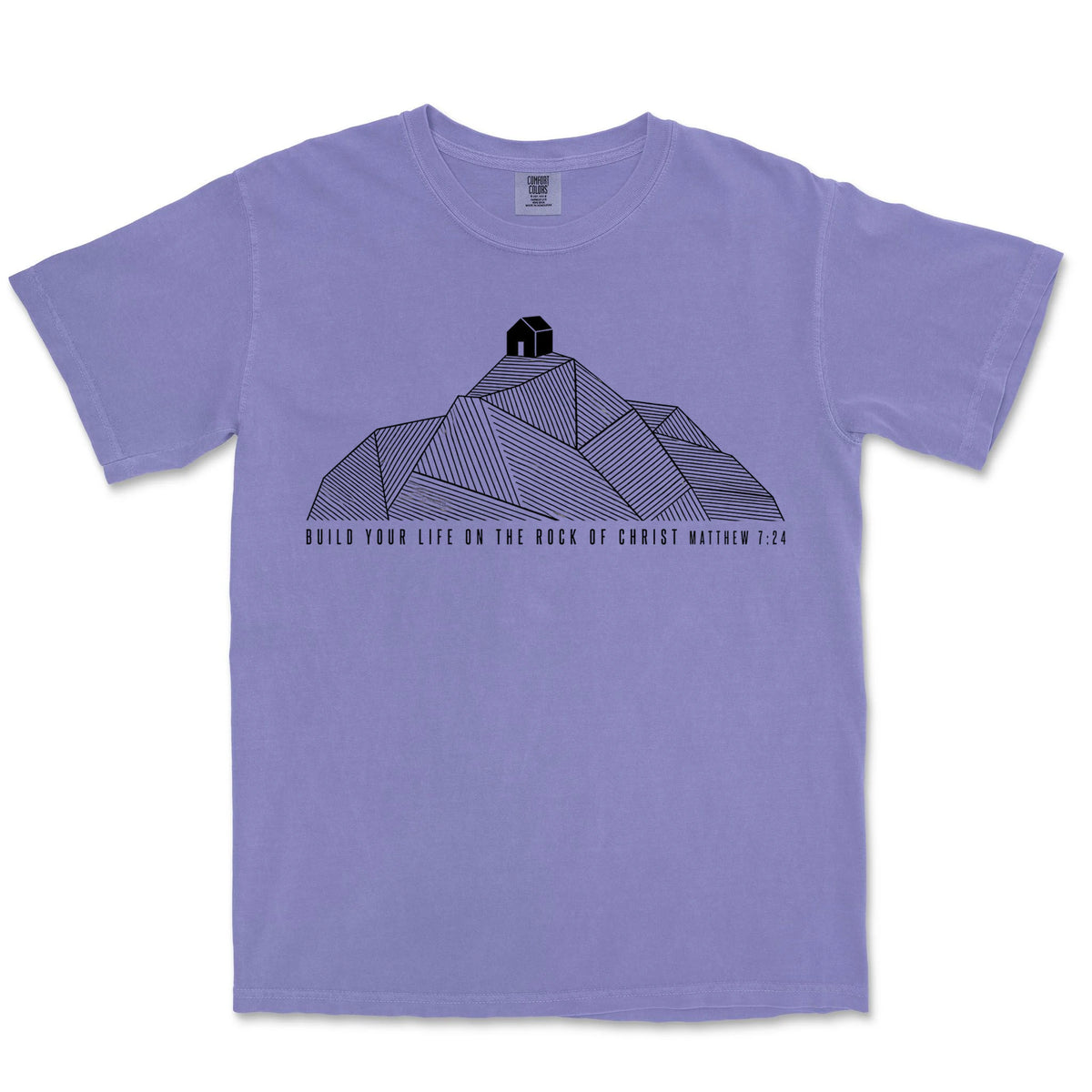 Built On The Rock | Violet front