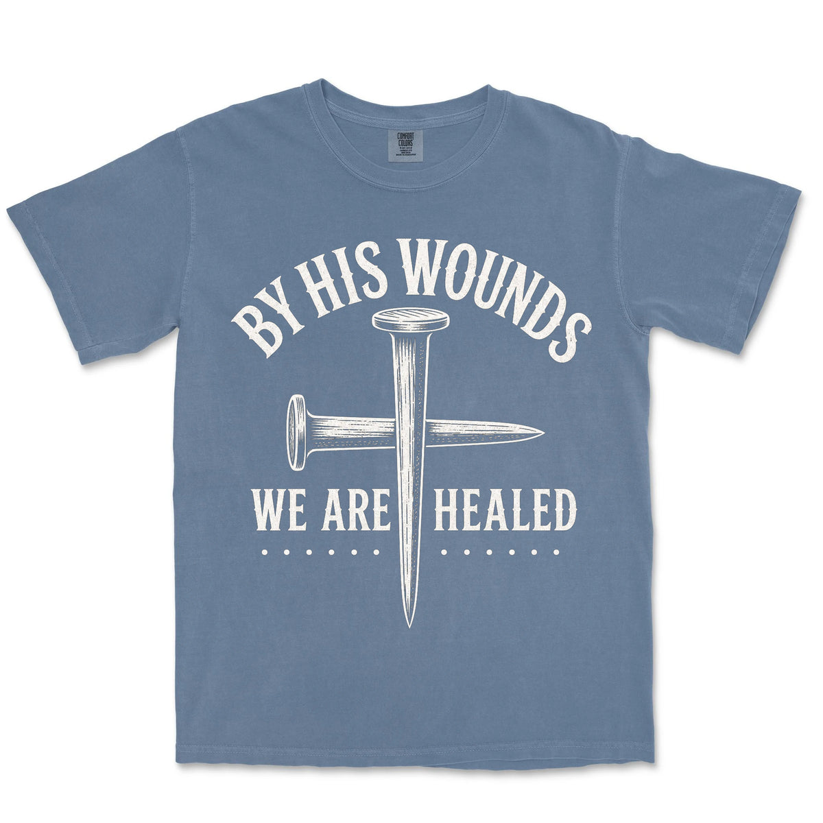 By His Wounds | Blue Jean front