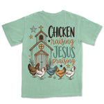Chicken Raising Jesus Praising | Island Reef back