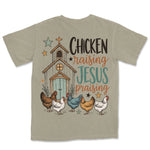 Chicken Raising Jesus Praising | Sandstone back