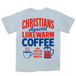 Against Lukewarm Coffee | Chambray back