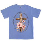 Strength And Dignity Cross | Flo Blue front