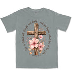 Strength And Dignity Cross | Granite front