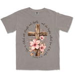 Strength And Dignity Cross | Grey front