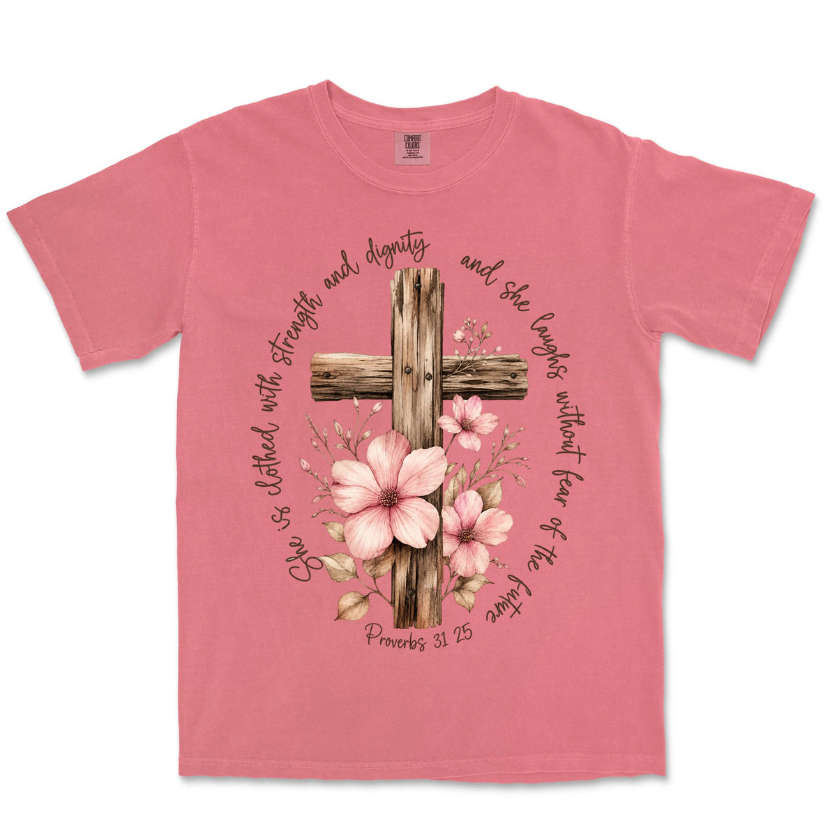 Strength And Dignity Cross | Watermelon front