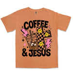 Coffee And Jesus | Burnt Orange front
