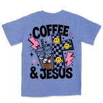 Coffee And Jesus | Flo Blue back