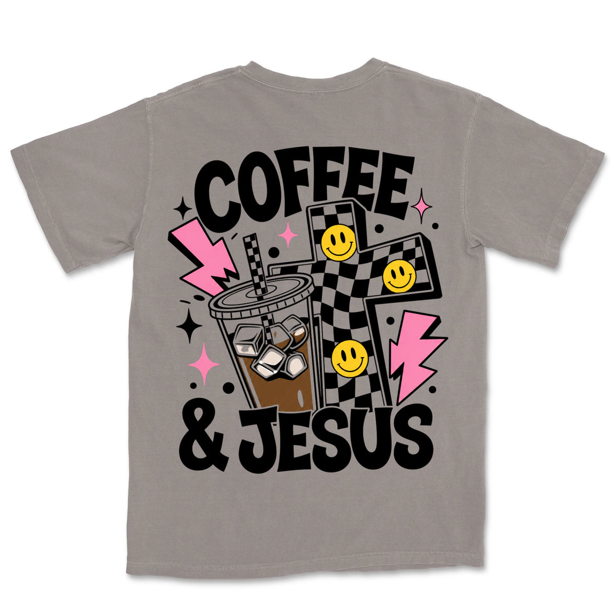Coffee And Jesus | Grey back