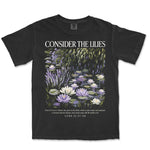 Consider The Lilies | Black front