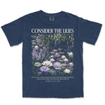 Consider The Lilies | Navy front