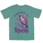 Consider The Ravens | Light Green front