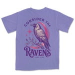 Consider The Ravens | Violet back