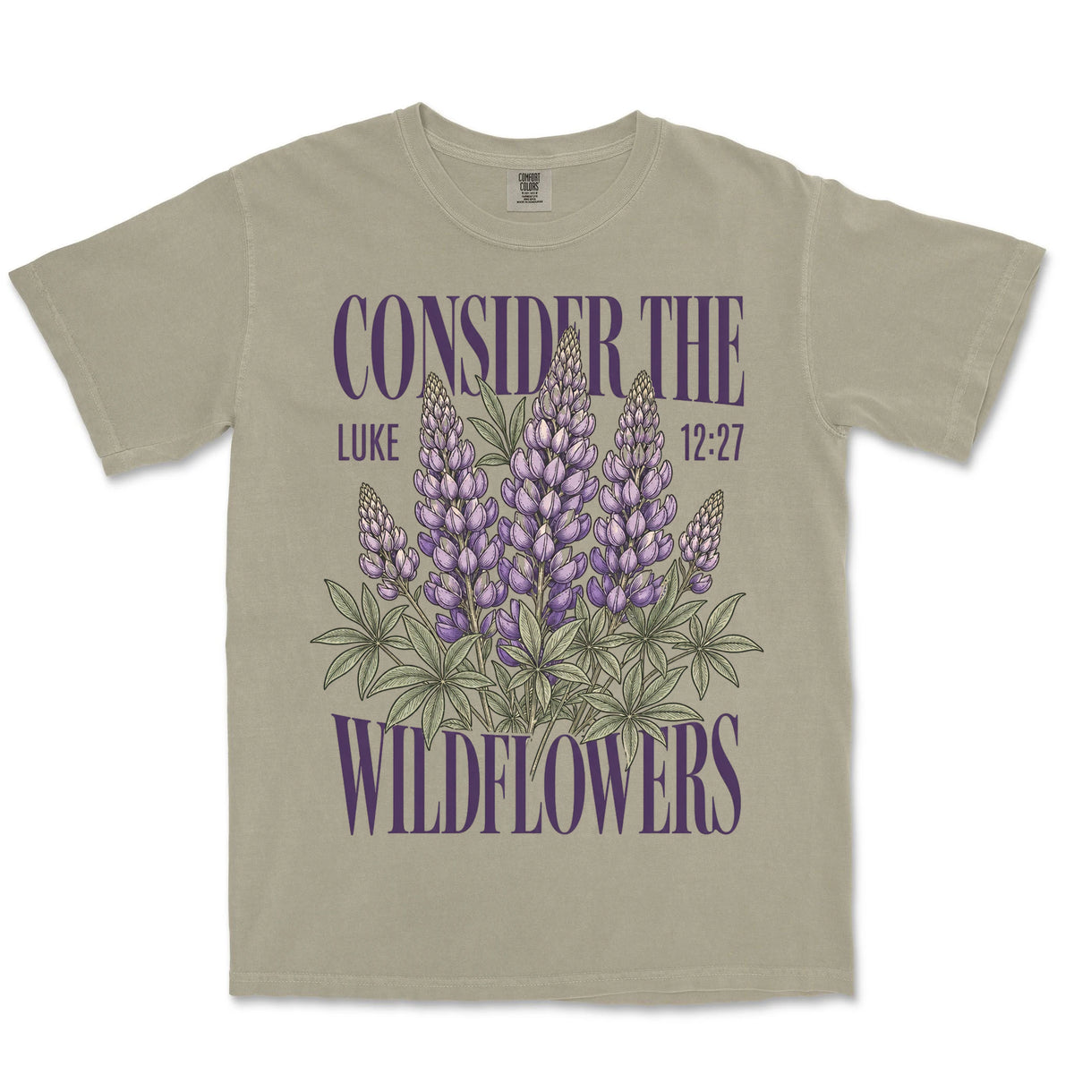 Consider The Lupines | Sandstone front